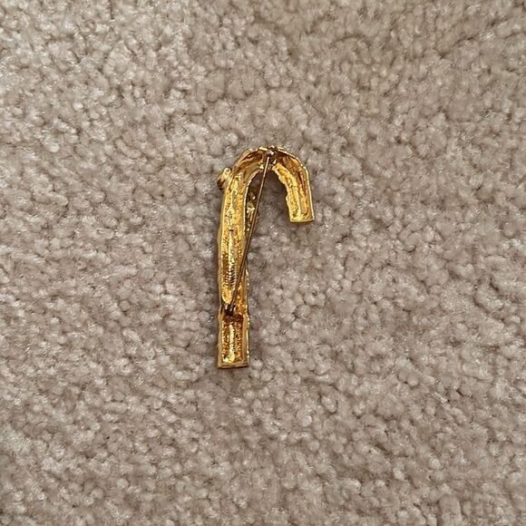 LADIES CANDY CANE BROOCH - Picture 3 of 5